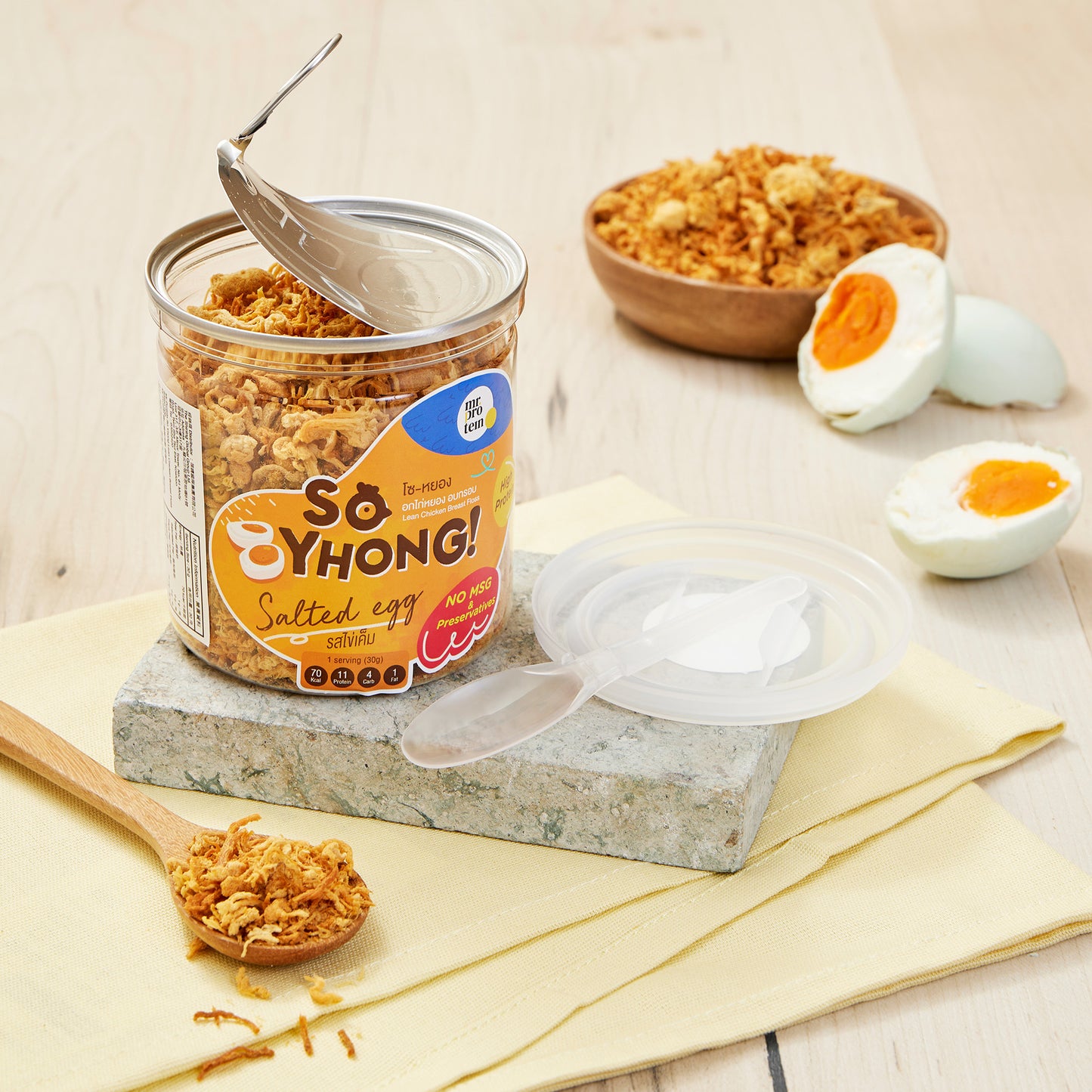 Mr Protein - 脆口雞胸肉鬆 鹹蛋味