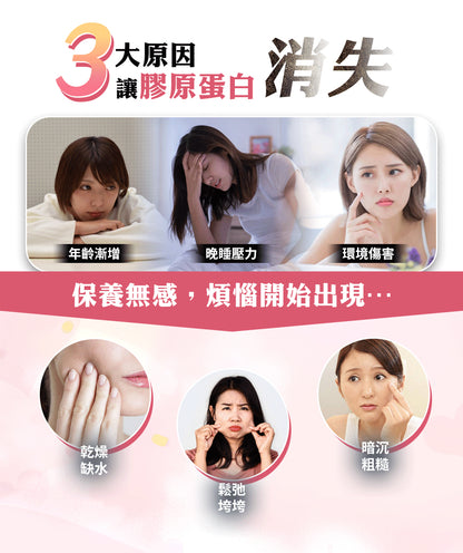 家家生醫 - 傲嬌女王-膠原蛋白胜肽（10包/盒）｜女性保養 × 高效美顏 × 方便沖飲