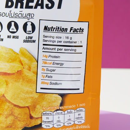 MORRIS - 零碳水雞胸肉脆片 芝士粟米味