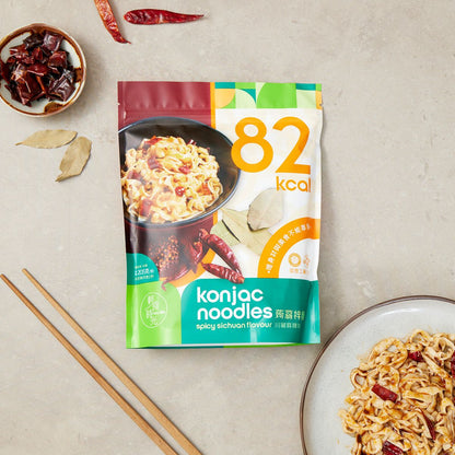 輕食時光 - 燕麥蒟蒻麵撈麵- 川椒麻辣味 2袋入