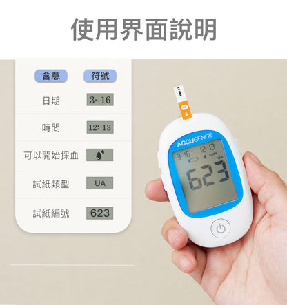 慧準 - 3合1血酮 /尿酸/ 血糖機 原裝行貨2年保養 (免運費)