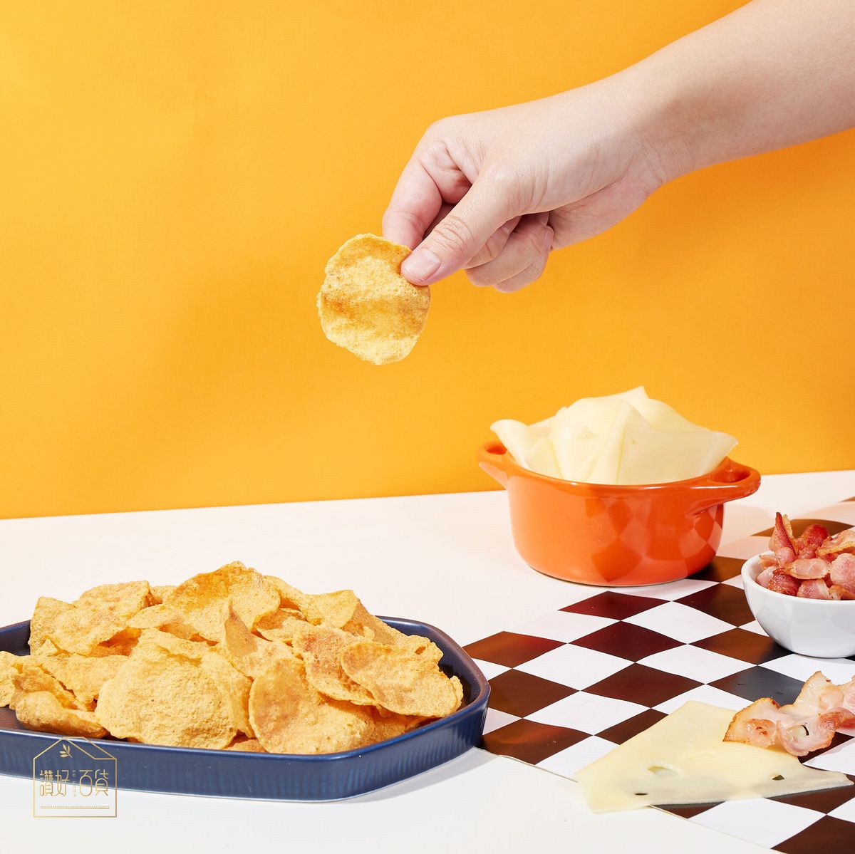 MORRIS - 高蛋白質雞胸肉脆片 芝士煙肉味 3包裝 – 無麩質 生酮飲食/低醣飲食/非油炸/低卡路里/健身低脂食品/低碳水化合物/減肥零食 #即食雞胸肉薯片零食