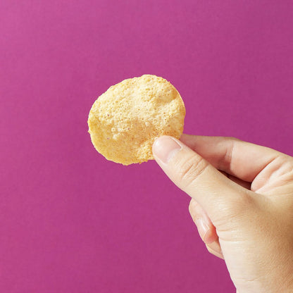 MORRIS - 原箱優惠 - 高蛋白質雞胸肉脆片 芝士粟米味 20包裝 - 清真食品 無麩質/適合生酮/低醣/健身/高蛋白質/低卡路里低脂肪飲食#即食雞胸肉薯片零食