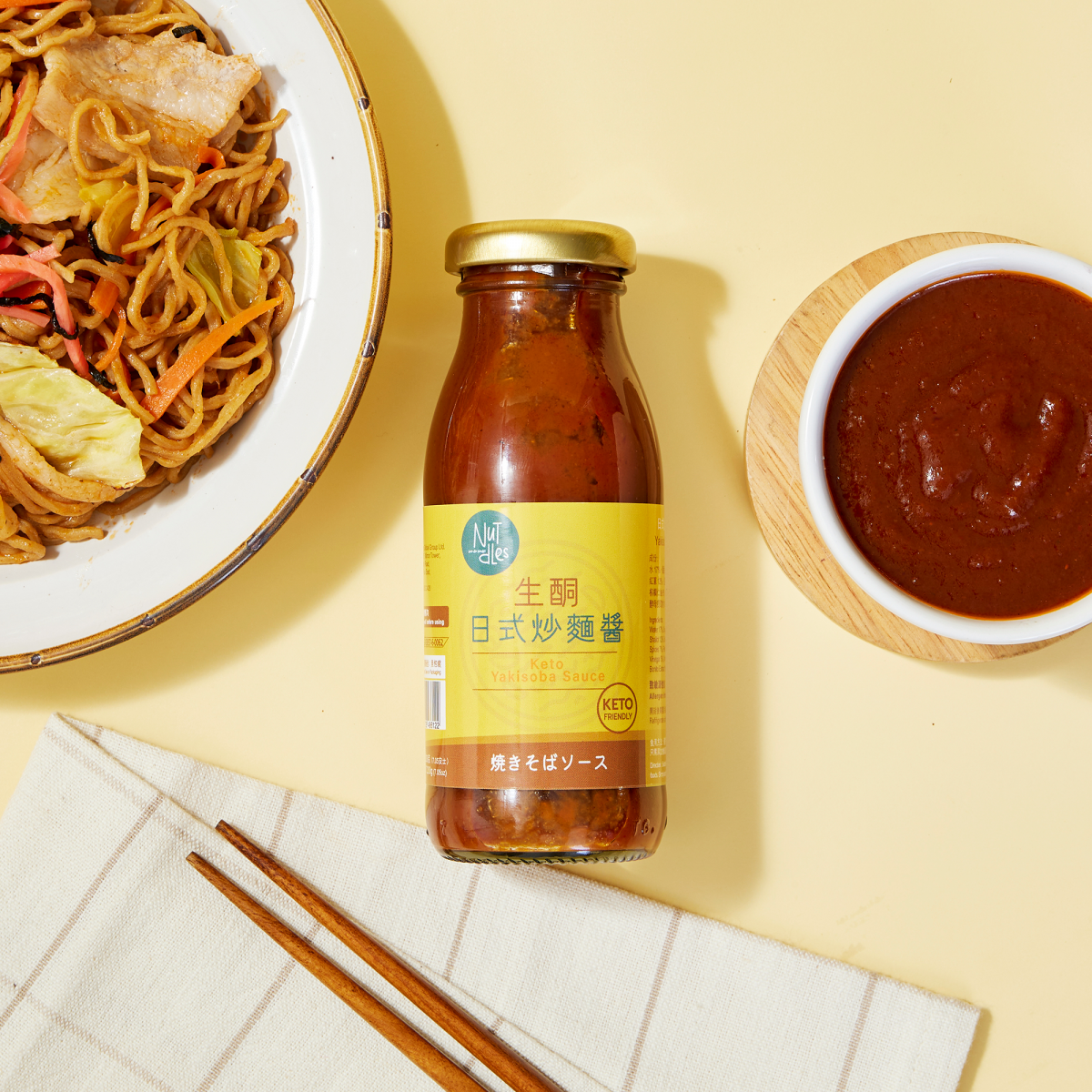 NuTdLes - 生酮日式炒麵醬200克