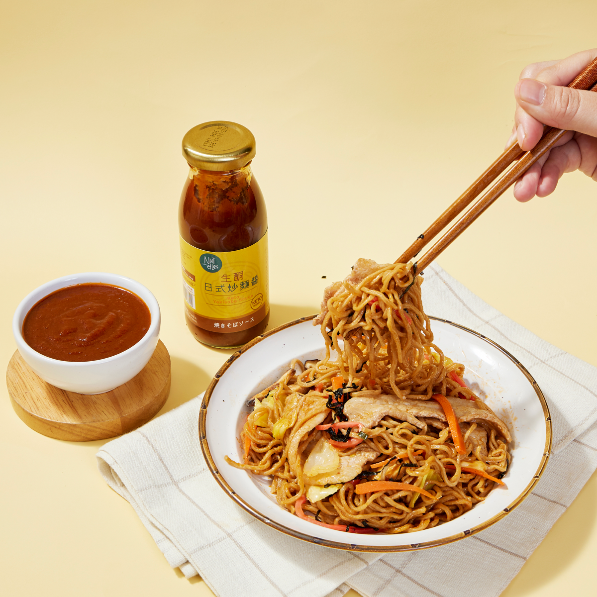 NuTdLes - 生酮日式炒麵醬200克