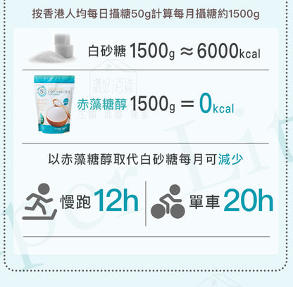 SUPER LIT - 法國天然赤藻糖醇  零卡路里 零碳水