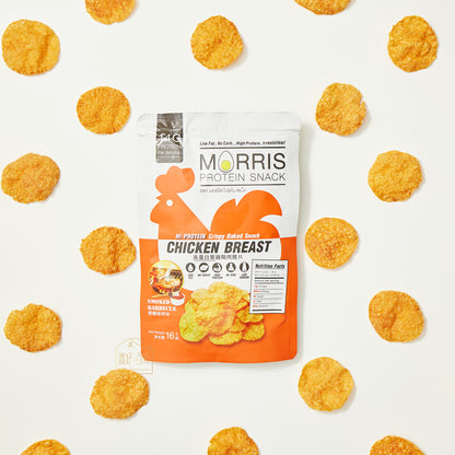 MORRIS -  零碳水雞胸肉脆片 燒烤味